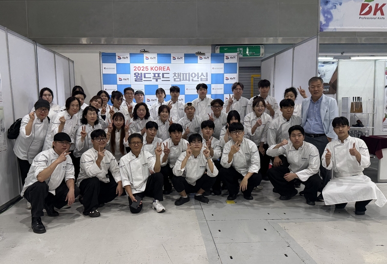 충청대 호텔조리파티쉐과, '코리아 월드푸드 챔피언십' 전원 수상