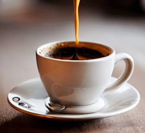 에스프레소와 커피음료제조 이미지